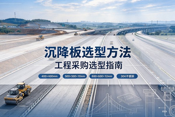 新巴尔虎右旗沉降板选择方法